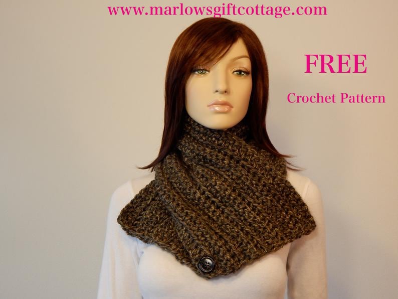 Free crochet pattern for easy scarf pattern