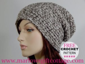 Read more about the article Comfy Slouch Crochet Hat Pattern