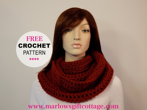 You are currently viewing Fireside Cowl Scarf Crochet Pattern