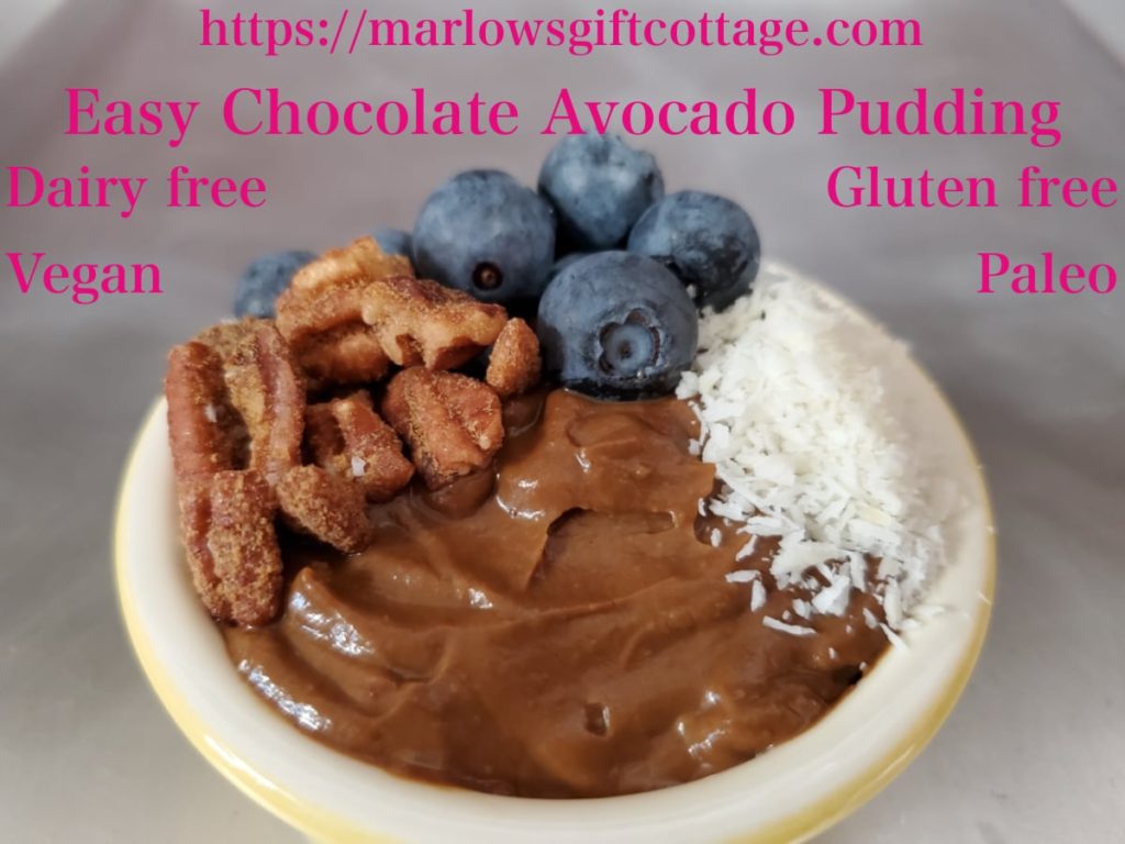 Easy Chocolate Avocado Pudding Recipe,Dairy-free Pudding Recipe, Gluten-free, Vegan, Coconut Milk, Cacao Powder, Vegan Chocolate Dessert, Allergy-friendly recipe, Dairy-free dessert, Coconut Oil, Healthy Dessert, Avocado Recipe, Paleo