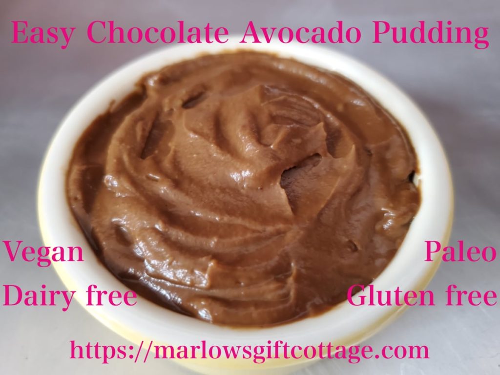 Easy Chocolate Avocado Pudding Recipe,Dairy-free Pudding Recipe, Gluten-free, Vegan, Coconut Milk, Cacao Powder, Vegan Chocolate Dessert, Allergy-friendly recipe, Dairy-free dessert, Coconut Oil, Healthy Dessert, Avocado Recipe, Paleo