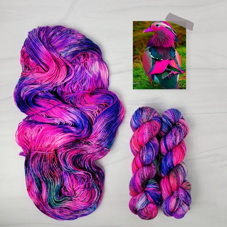 Amazing Hand Dyed Yarn by Makers on Etsy, Indie Etsy sellers, Handmade Creative Fibers, Etsy Shop, Wool Yarn, BlueBarnFiber Fabulous Diva