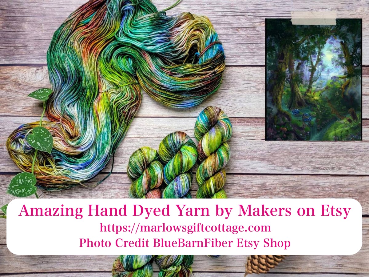 Read more about the article Amazing Hand Dyed Yarn by Makers on Etsy
