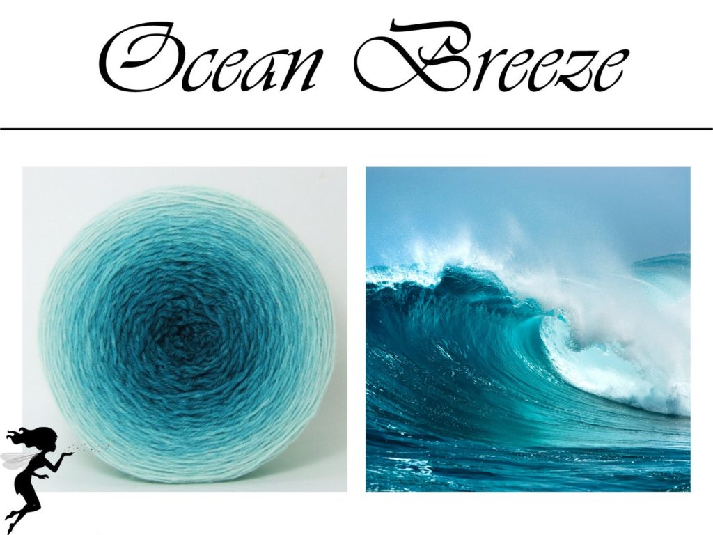 Amazing Hand Dyed Yarn by Makers on Etsy, Indie Etsy sellers, Handmade Creative Fibers, Etsy Shop, Wool Yarn, Wollelfe Ocean Breeze