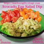 Dairy Free, Avocado Egg Salad Dip