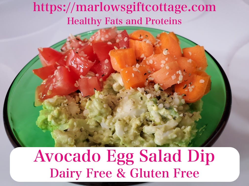 Avocado Egg Salad Dip, Gluten Free, Dairy Free, Omega 3, Omega 6, Healthy Fats, Protein, Avocado Recipes, Hemp Seeds, Vegetable Dip, Allergy Friendly Recipes