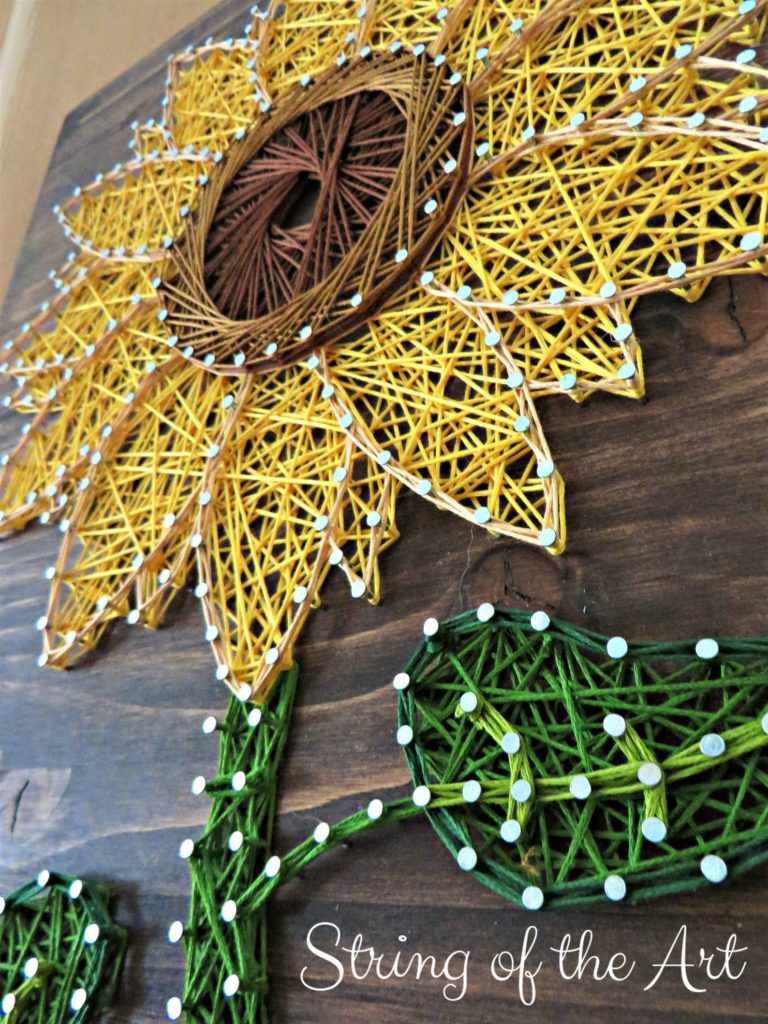 Make Your Own Handmade Gift with Awesome Arts and Crafts Kits for All Ages on Etsy to Inspire Your Creative Side Make Your Own Crafts, Handmade Gifts, StringoftheArt Sunflower kit