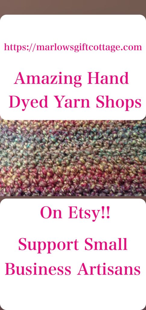 Amazing Hand Dyed Yarn By Makers On Etsy marlowsgiftcottage Blog Showcasing Beautiful Yarn And Shops